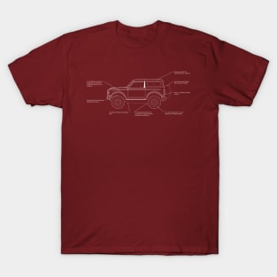 2021 Bronco 2- Door T-Shirt